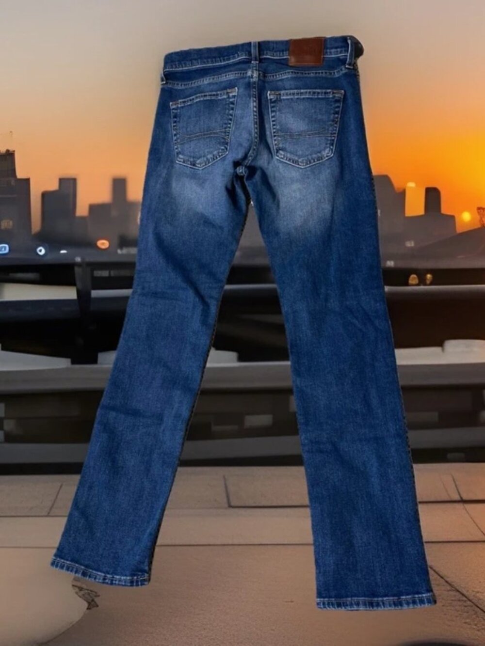 Hollister Men Epic Flex Skinny Jeans Blue Size 30/31